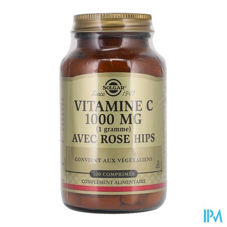 vignette SOLGAR VIT A AVEC VIT C TABLETS 100
