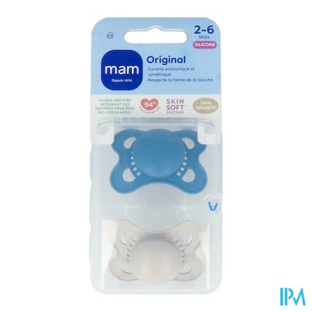 vignette MAM SUCET ORIGINAL TENDANCE 2-6M SILIC 2
