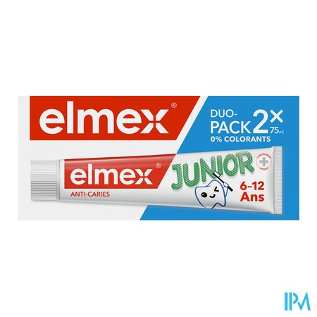 vignette ELMEX DENT JUNIOR 75ML X2