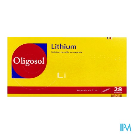 vignette OLIGOSOL LITHIUM AMP 2ML 28