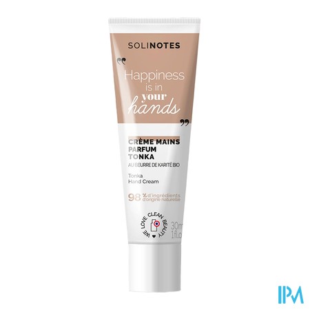 vignette SOLINOTES TONKA CREME MAINS 30ML