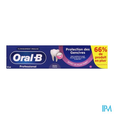 vignette ORAL B DENT PRO PROT GEN 125ML1
