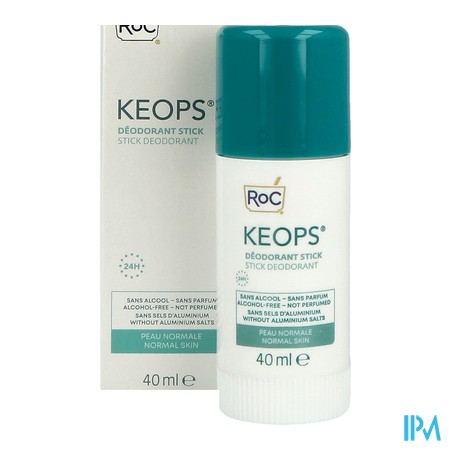 vignette KEOPS DEOD STICK 24H S/ALC 40ML