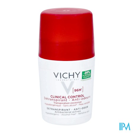 vignette VICHY CLINICAL CONT DET A-ODEUR 96H 50ML