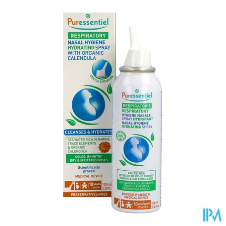 produit PURESSENTIEL SPR HYGIENE NAS APAIS 100ML
