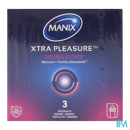 produit MANIX PRESERV XTRA PLEASURE 3