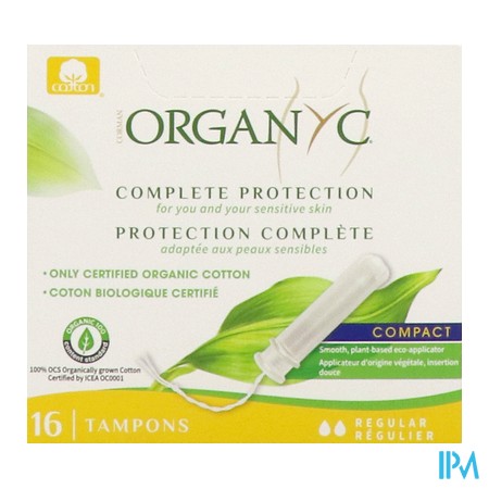 vignette ORGANYC TAMPON APPLIC BIO NORM 16