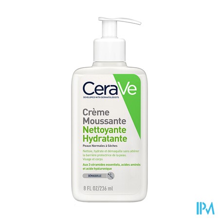 vignette CERAVE CR MOUSS/NETTOY/HYD 473ML