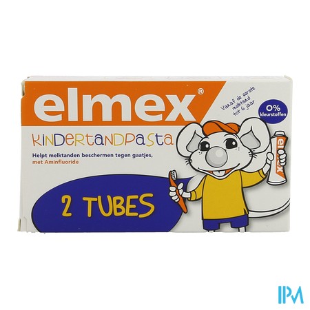vignette ELMEX DENT ENF DENT LAIT 50MLX2