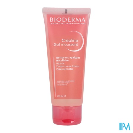 vignette CREALINE GEL MOUSSANT 100ML