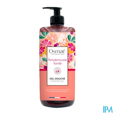 vignette OSMAE GEL DCHE PAMPLEMOUSSE VANILLE 1L
