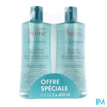 vignette AVENE CLEANANCE EAU MIC 400MLX2