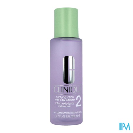 vignette CLINIQUE LOT CLARIFIANTE 2 200ML
