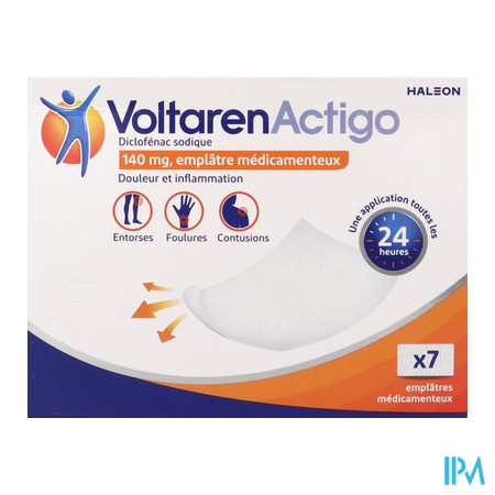 produit VOLTARENACTIGO 140MG EMPL SAC7