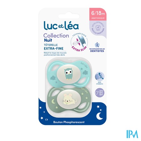 vignette LUC&amp;LEA DUO SUCET COLLECT NUIT 6-18M C9