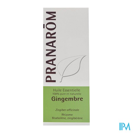 vignette PRANAROM HE GINGEMBRE 5ML