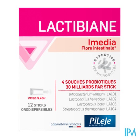 vignette LACTIBIANE IMEDIA STICK ORO 12