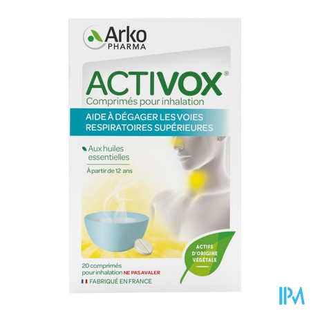 vignette ACTIVOX CPR INHALATION 20