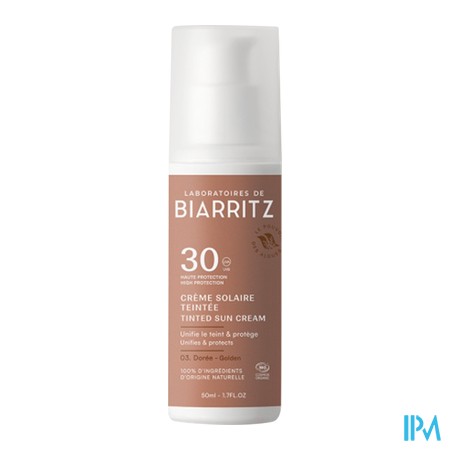 vignette LDBIARRITZ CR SOL TEINT DORE SPF30