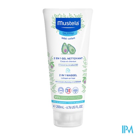 vignette MUSTELA BB 2EN1 GEL NETT PN 200ML