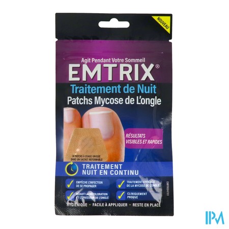 vignette EMTRIX PATCH NUIT MYCOSE ONG X14