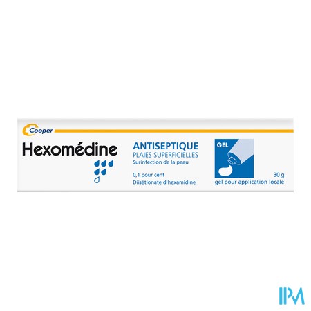 vignette HEXOMEDINE 0,1% GEL TUB 30G
