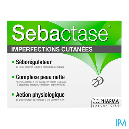 produit 3C PHARMA SEBACTASE CPR 30