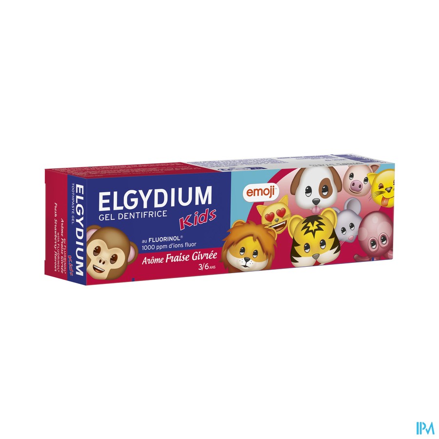 vignette ELGYDIUM DENT KIDS EMOJI 50ML
