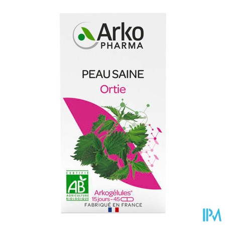 produit ARKOGELULES FEUILLE ORTIE BIO FL45 GELU
