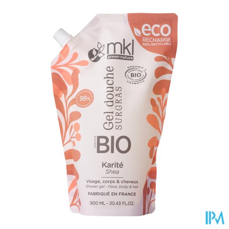produit MKL GEL DOUCHE BIO KARITE 900ML