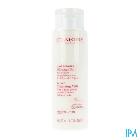 vignette CLARINS LAIT DEMAQ VELOURS 200 ML