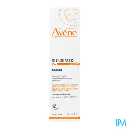 vignette AVENE SUNSIMED KA DM 50+ 80ML