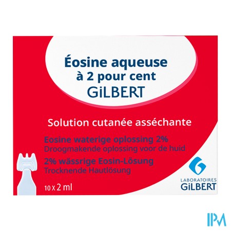 vignette EOSINE GILBERT AQUEUSE 2% 2ML X10