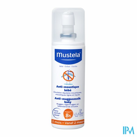 vignette MUSTELA ANTI-MOUSTIQUE BB 100 ML - 2MOIS