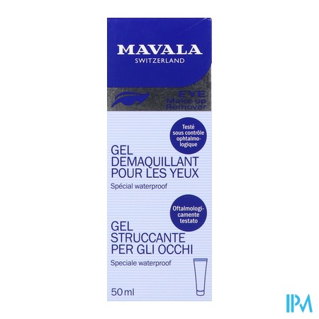 vignette MAVALA GEL DEMAQ YEUX 50ML