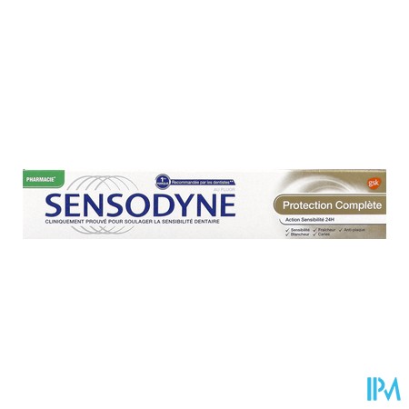 vignette SENSODYNE PROT COMPLETE 75ML