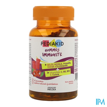 vignette PEDIAKID GOM IMMUNITE FRAMB OURS60