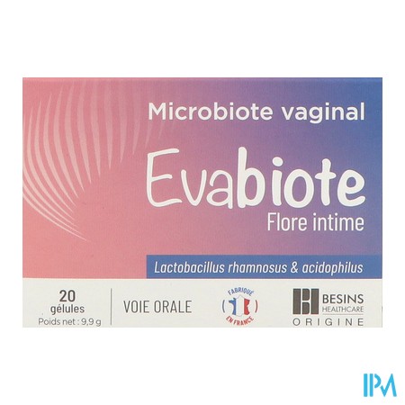 vignette EVABIOTE FLORE INTIME GELULE 20