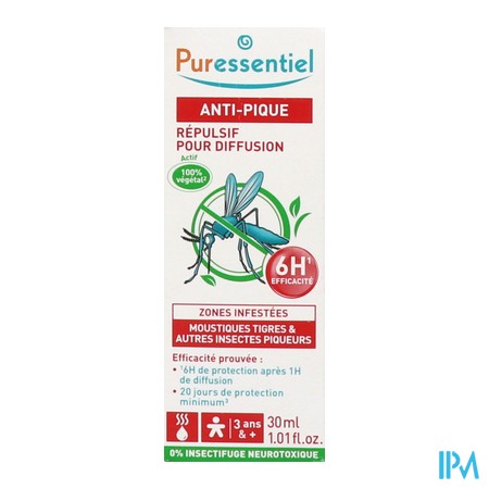 vignette PURESSENTIEL A/PIQUE REPULS 30ML