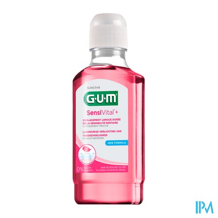 vignette GUM SENSIVITAL+ B/BOUCHE FL 300ML