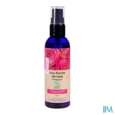 vignette HAUT-SEGALA EAU FLORAL ROSE BIO 100ML
