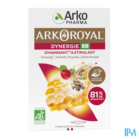 vignette ARKOROYAL DYNERGIE BIO AMP 20+10