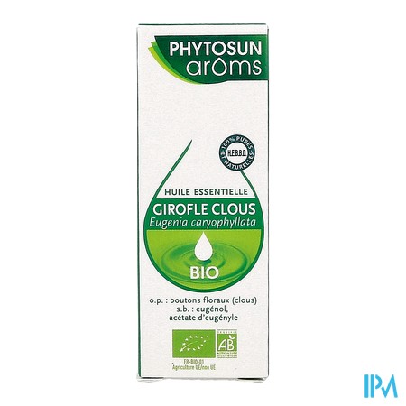vignette PHYTOSUN HE GIROFLE CLOU BIO 10ML
