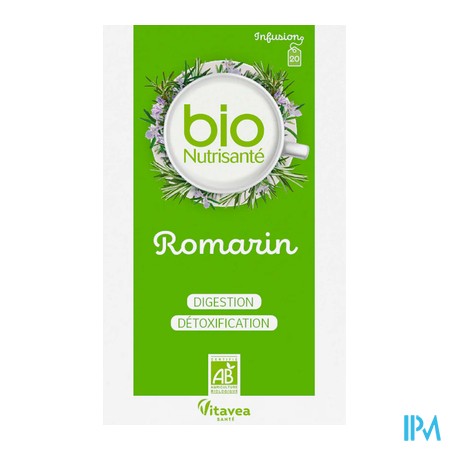 produit NUTRISANTE BIO ROMARIN 20SACH