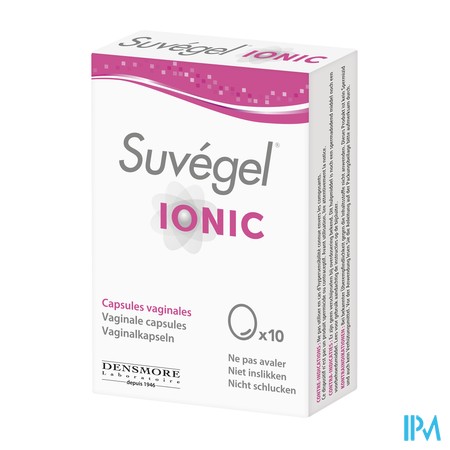 vignette SUVEGEL IONIC CAPSULE VAGINALE 10