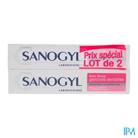 vignette SANOGYL ROSE PATE DENT TB75ML2