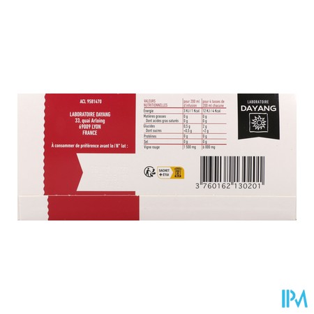 vignette DAYANG VIGNE ROU INFUS 1,5G 20