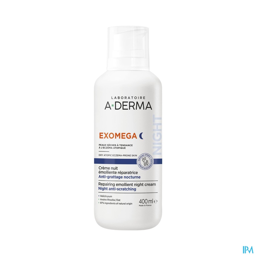 vignette A-DERMA EXOMEGA C CR NT EMOL REP 400ML