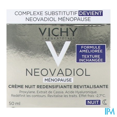 vignette VICHY NEOVADIOL MENO NUIT50ML