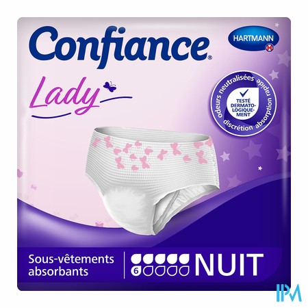 vignette CONFIANCE LADY 6G PANTS M NUIT SACHET 8
